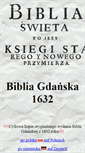 Mobile Screenshot of bibliagdanska.pl